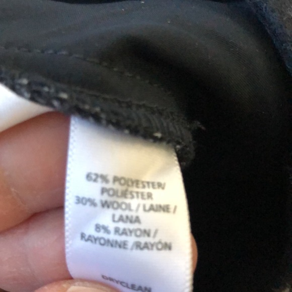 NWT Loft navy striped pencil skirt size 0P - Picture 6 of 6